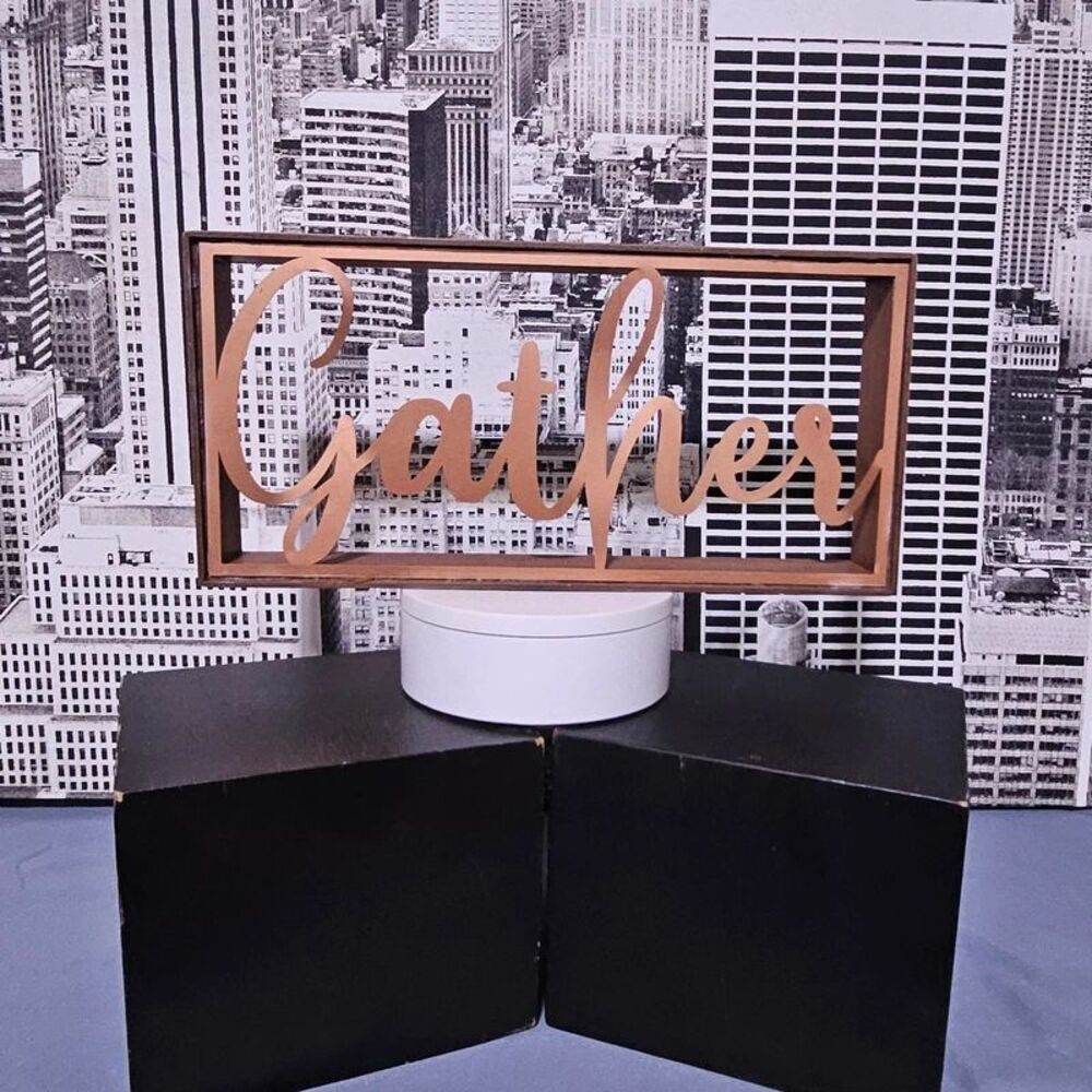 Fall Decor "Gather"